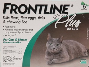 Frontline Plus for cats 6 month